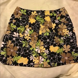 Floral scooter/skirt